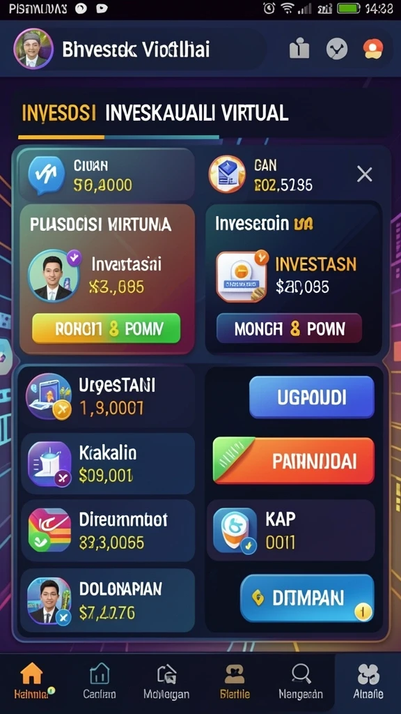 Kumpulan fitur permainan yang menarik.