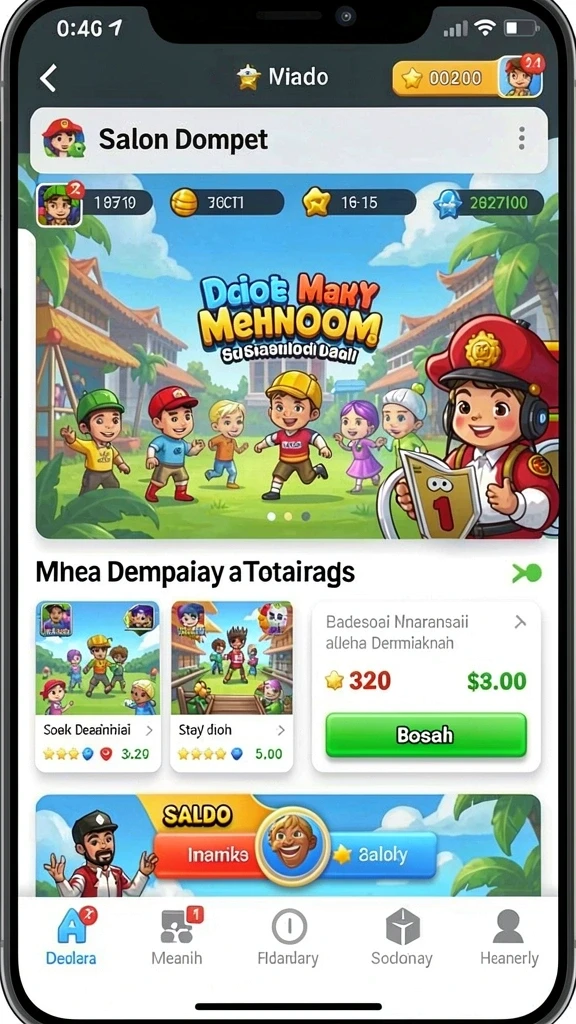 Tampilan antarmuka yang menarik dan mudah dinavigasi.