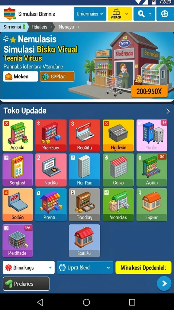 Tampilan antarmuka utama BENTO4D yang menarik.