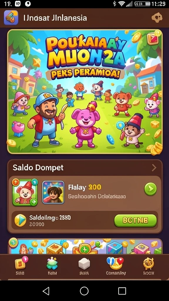 Beragam permainan dengan peluang menang yang besar.