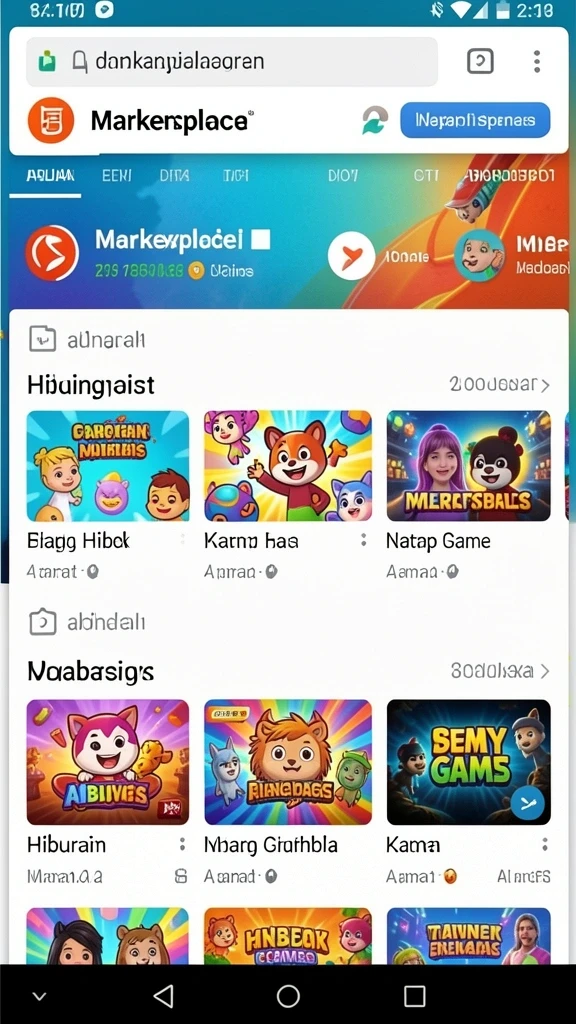 Screenshot menunjukkan karakter utama dalam aksi.