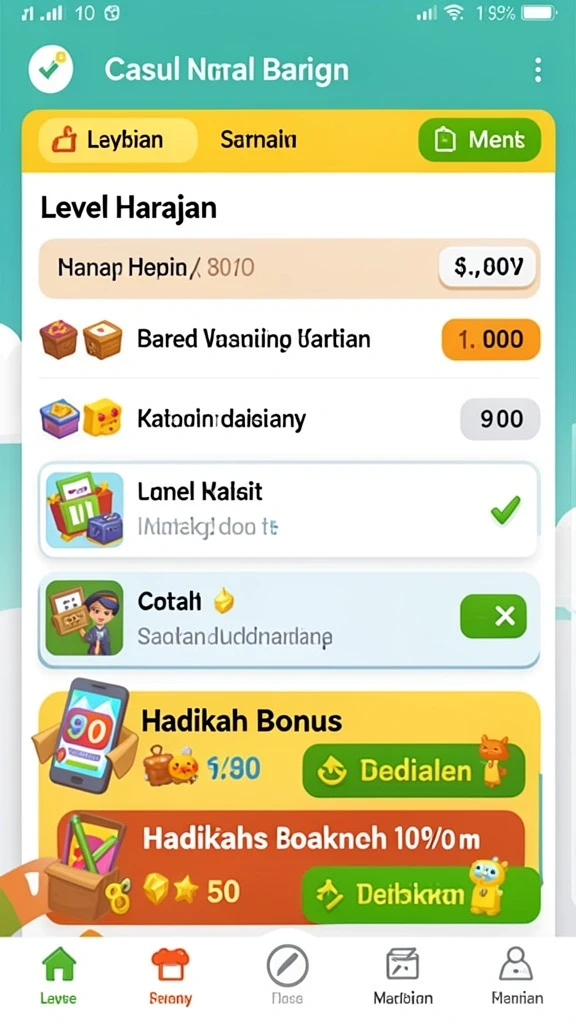 Mode multiplayer yang seru untuk bersaing.