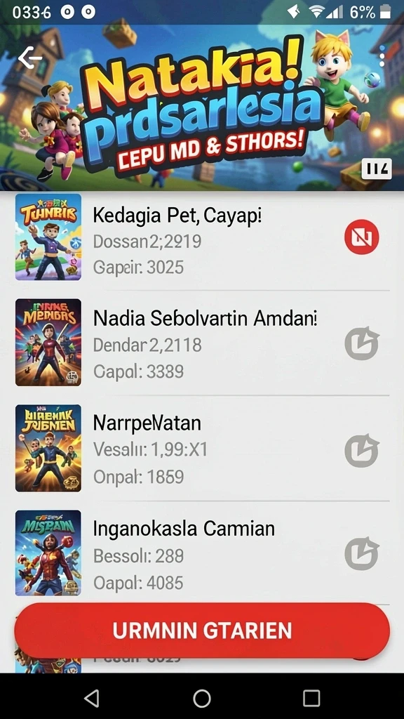 Fitur permainan slot dengan grafis yang memukau.