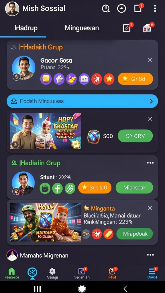 Mode permainan baru yang seru dan menantang.