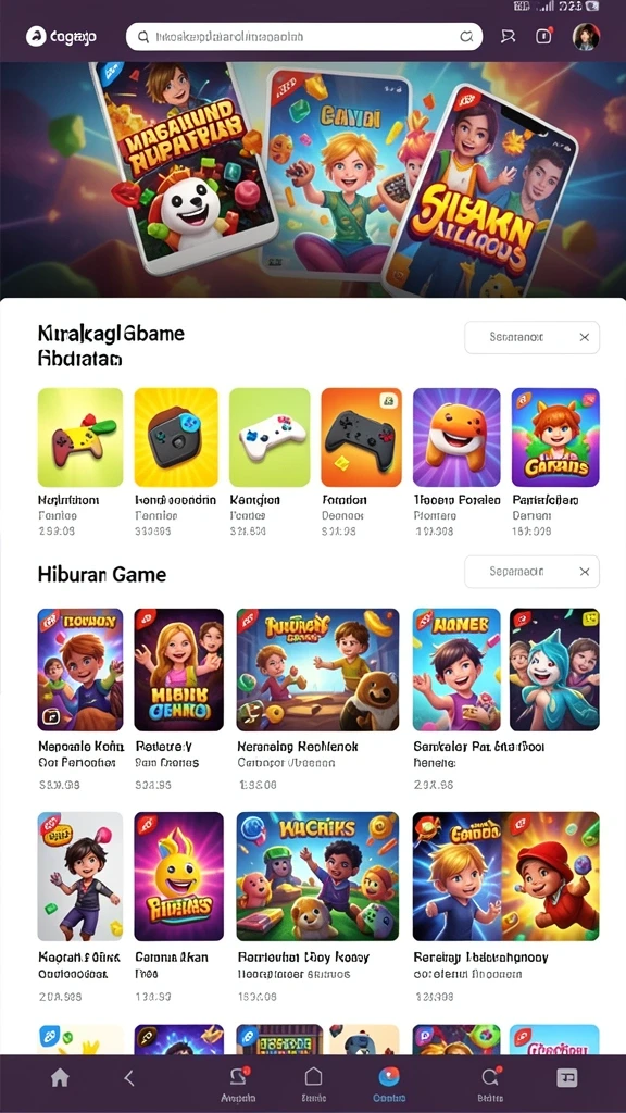 Screenshot menunjukkan grafis menawan dari EMPATI138.