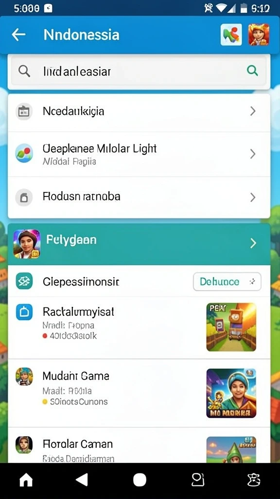 Tampilan antarmuka yang modern dan intuitif.