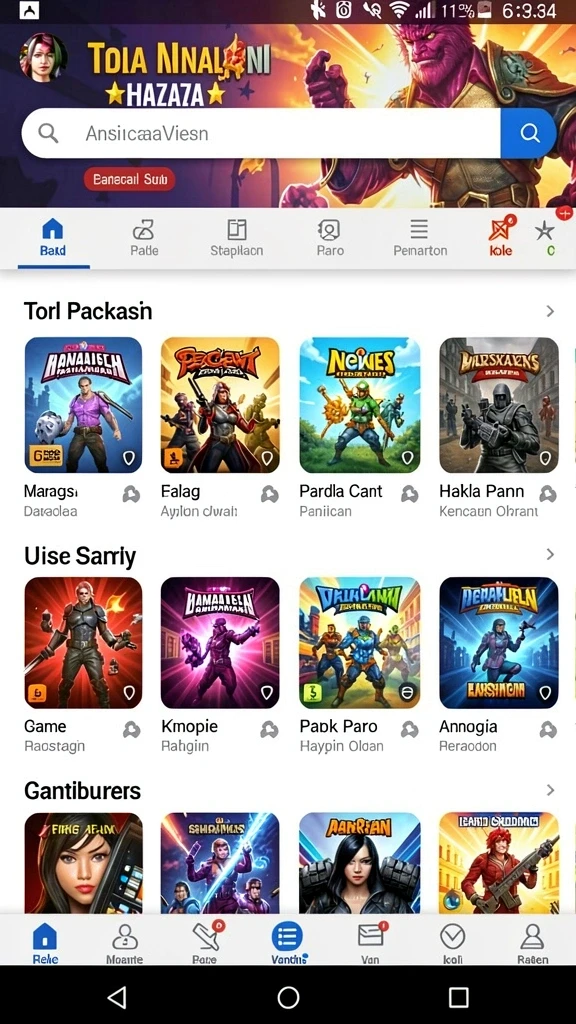 Screenshot menunjukkan antarmuka permainan yang intuitif dan mudah digunakan.