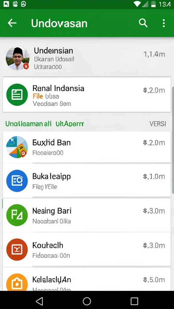 Leaderboard untuk menunjukkan prestasi pemain.