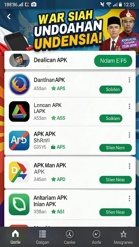 Beragam pilihan permainan seru untuk semua pemain.