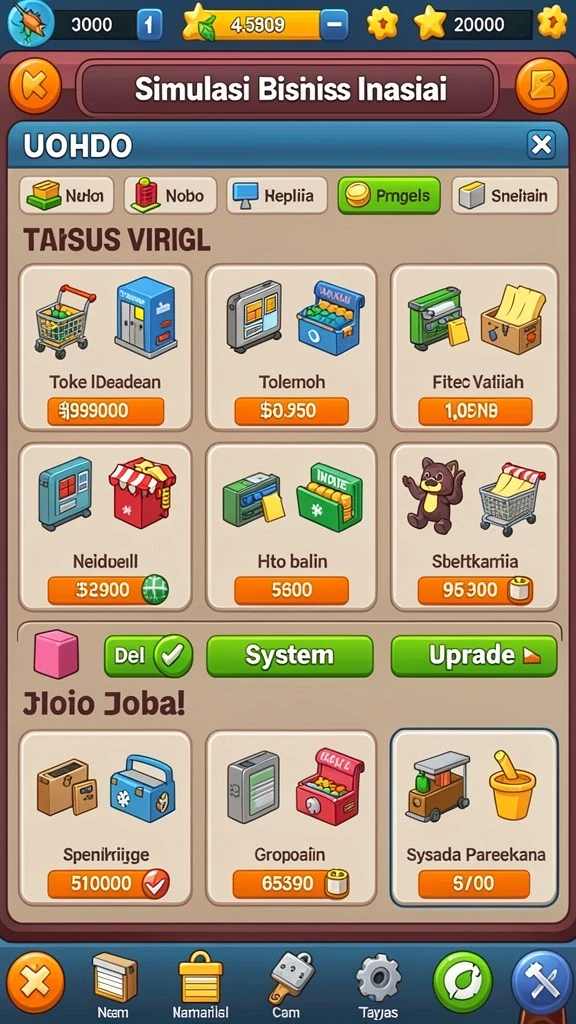 Sistem reward yang menguntungkan dan menarik.
