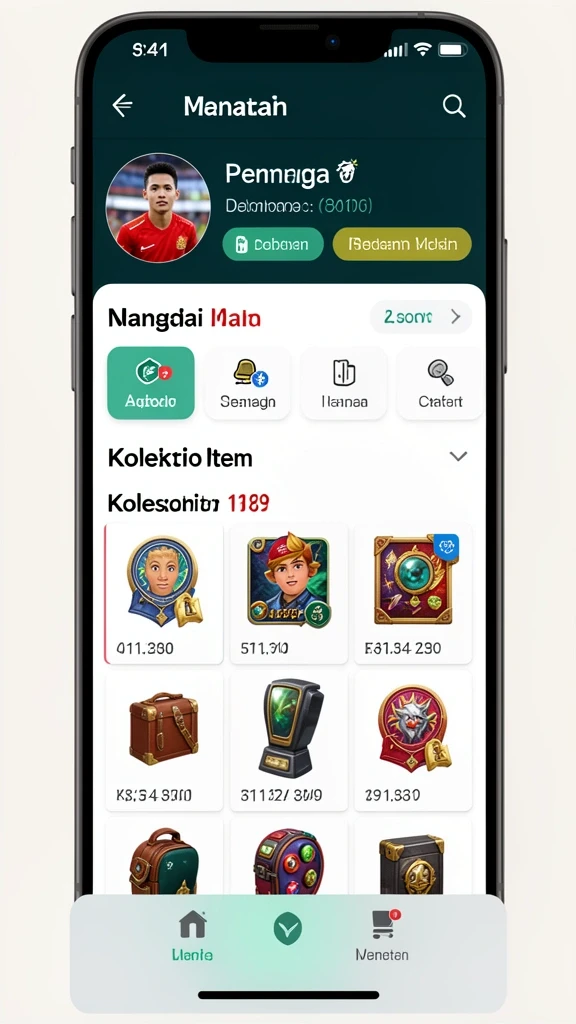 Tampilan antarmuka yang menarik dan mudah digunakan.