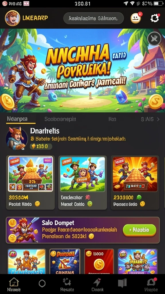 Screenshot pembaruan peta permainan.