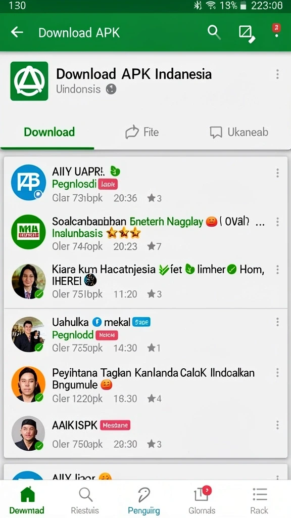 Tampilan antarmuka yang ramah pengguna dan intuitif.