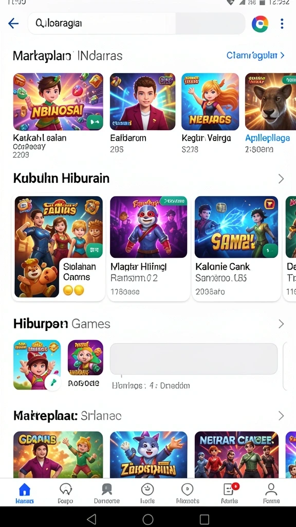 Screenshot menunjukkan antarmuka pengguna yang ramah dan modern.