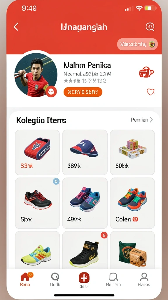 Pengguna dapat melihat statistik permainan dalam grafis yang jelas.