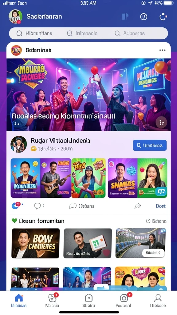 Tampilan antarmuka yang menarik dan mudah digunakan.