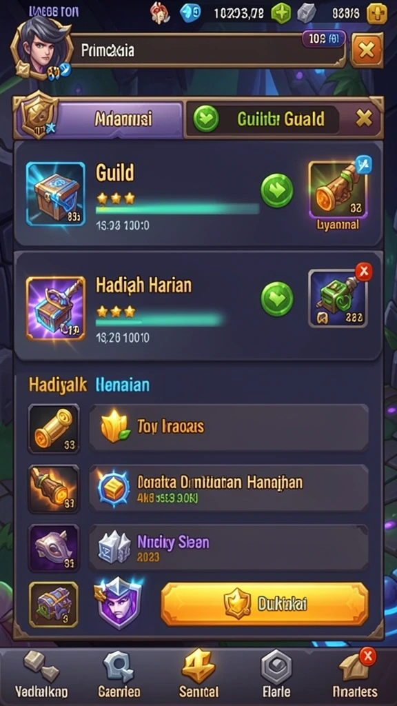 Beragam mode permainan yang menantang untuk semua level.