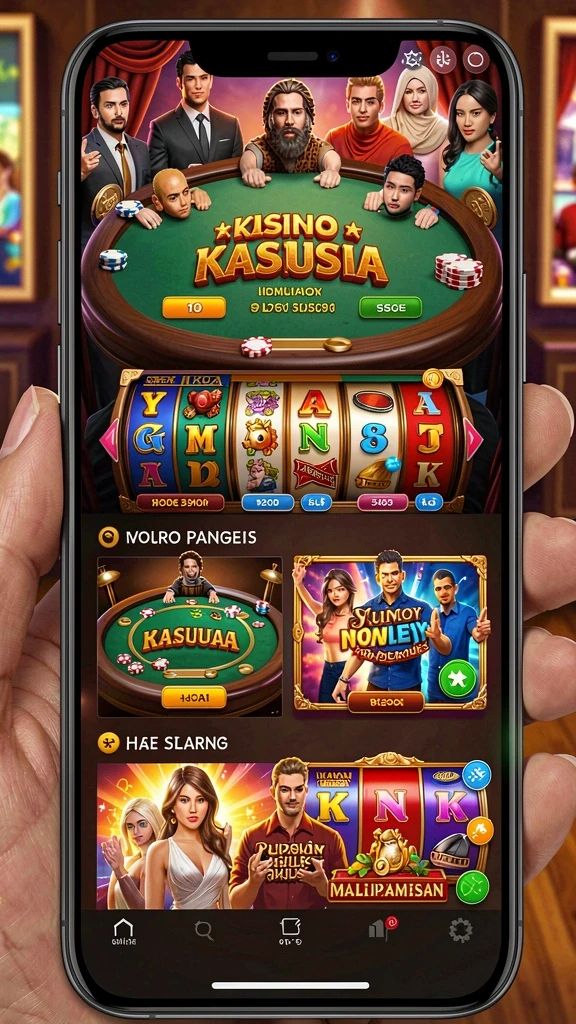 Karakter yang dapat dikustomisasi dengan detail.