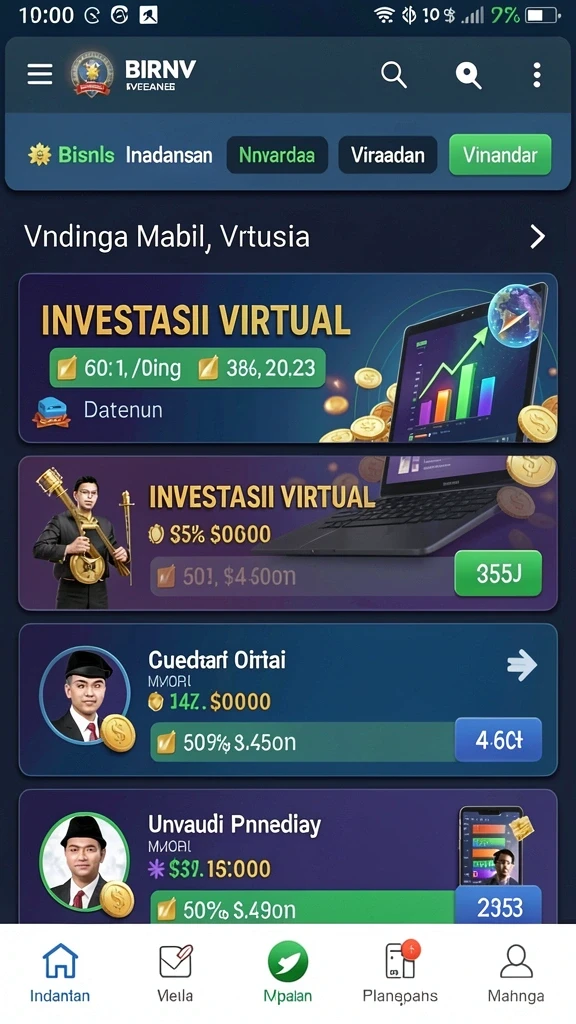Tampilan antarmuka yang intuitif dan mudah digunakan.