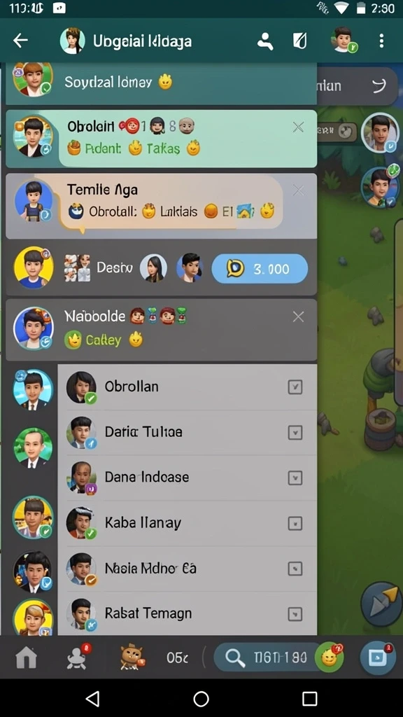 Karakter-karakter yang menarik dan unik untuk dimainkan.