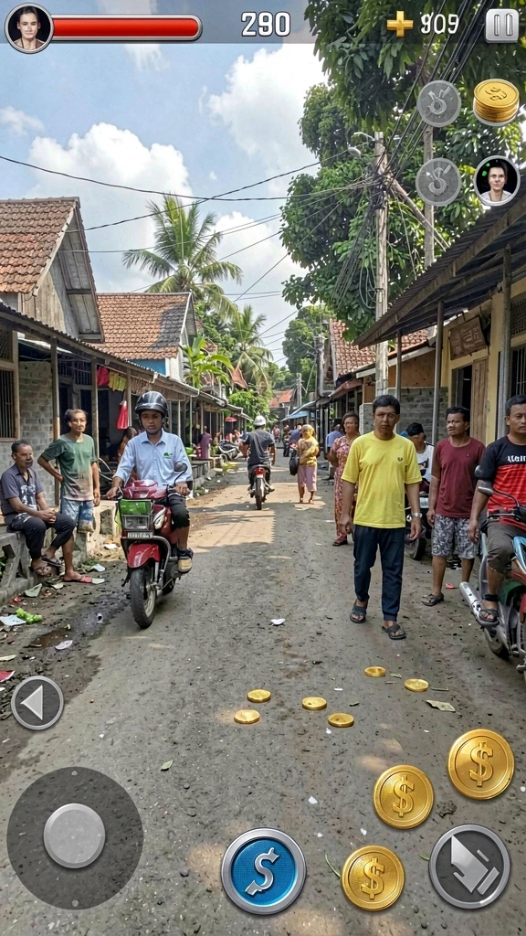 Screenshot memperlihatkan event terbaru dengan hadiah menarik.