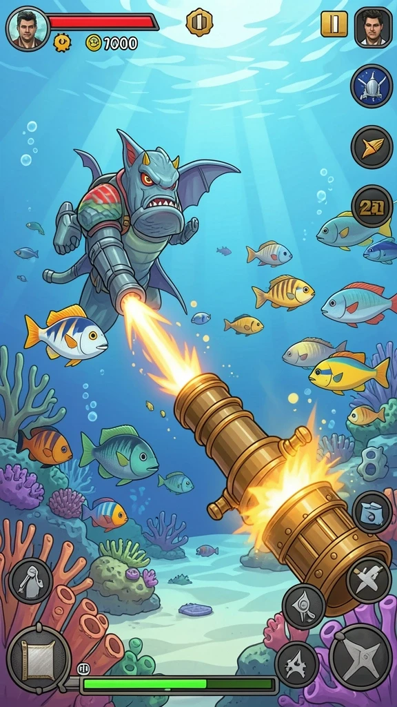 Tangkapan layar menunjukkan tampilan awal game dengan grafis yang memukau.
