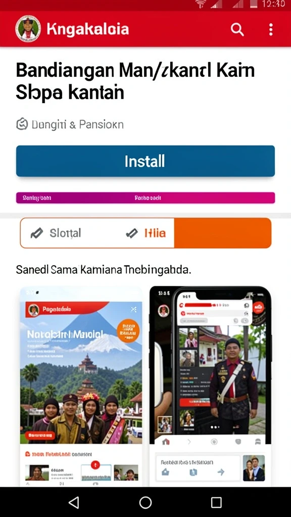 Tampilan antarmuka yang intuitif dan mudah digunakan.