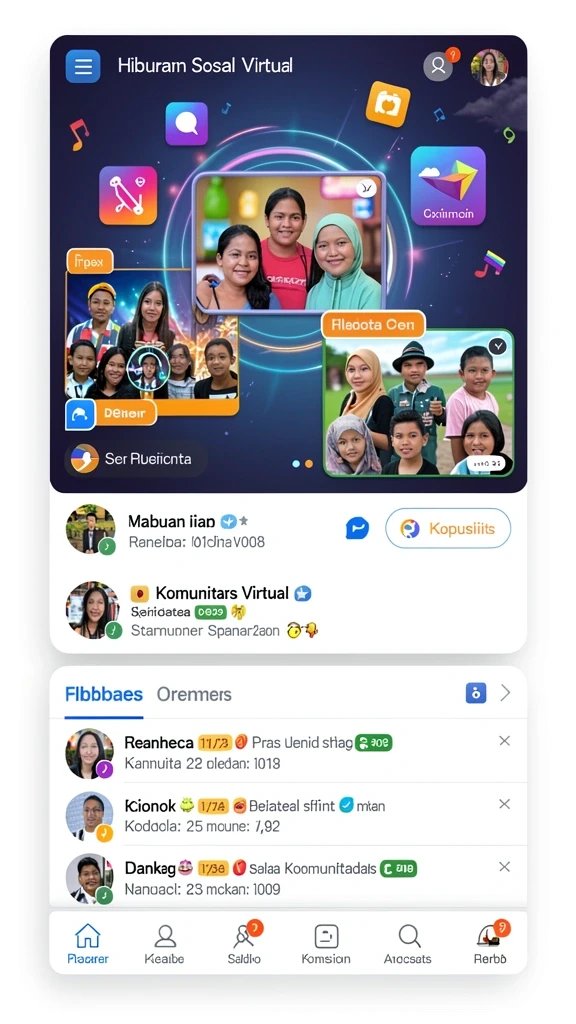 Tampilan antarmuka yang menarik dan mudah digunakan.