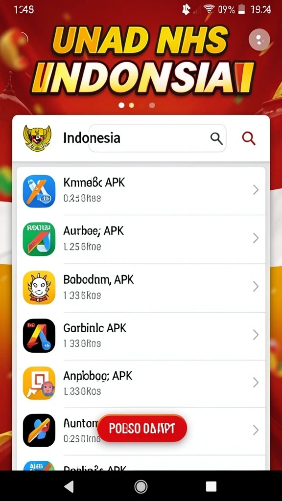 Tampilan menu yang elegan dan mudah dinavigasi.