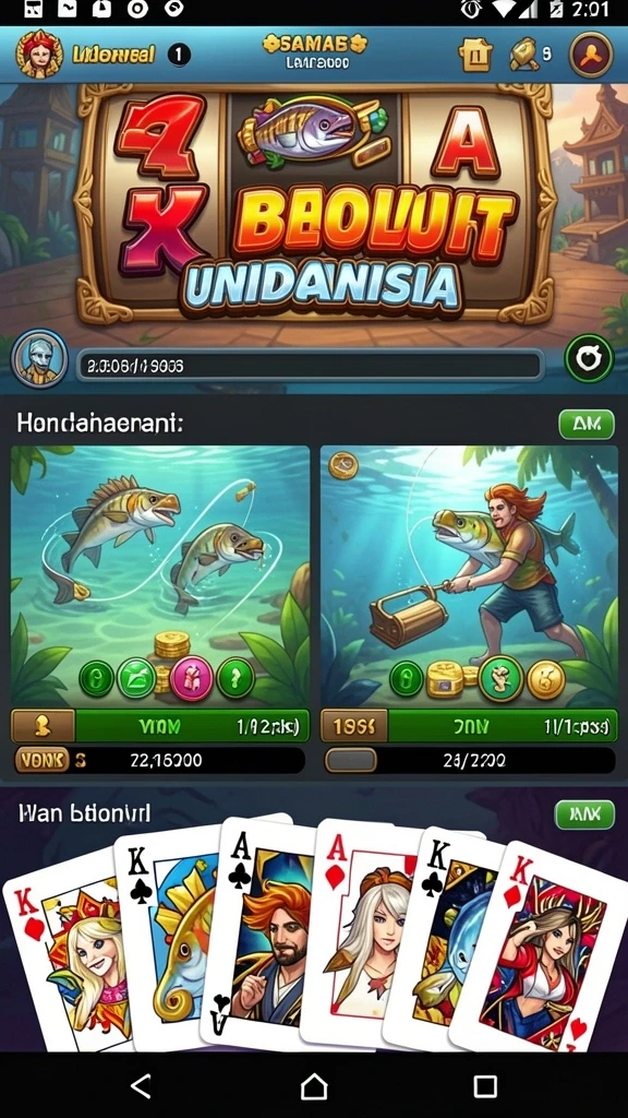 Berbagai tema slot yang menghibur dan seru.