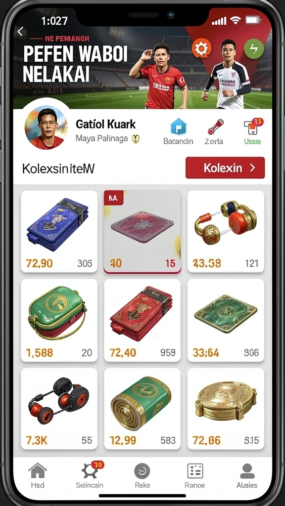 Karakter unik yang dapat dipilih oleh pemain.