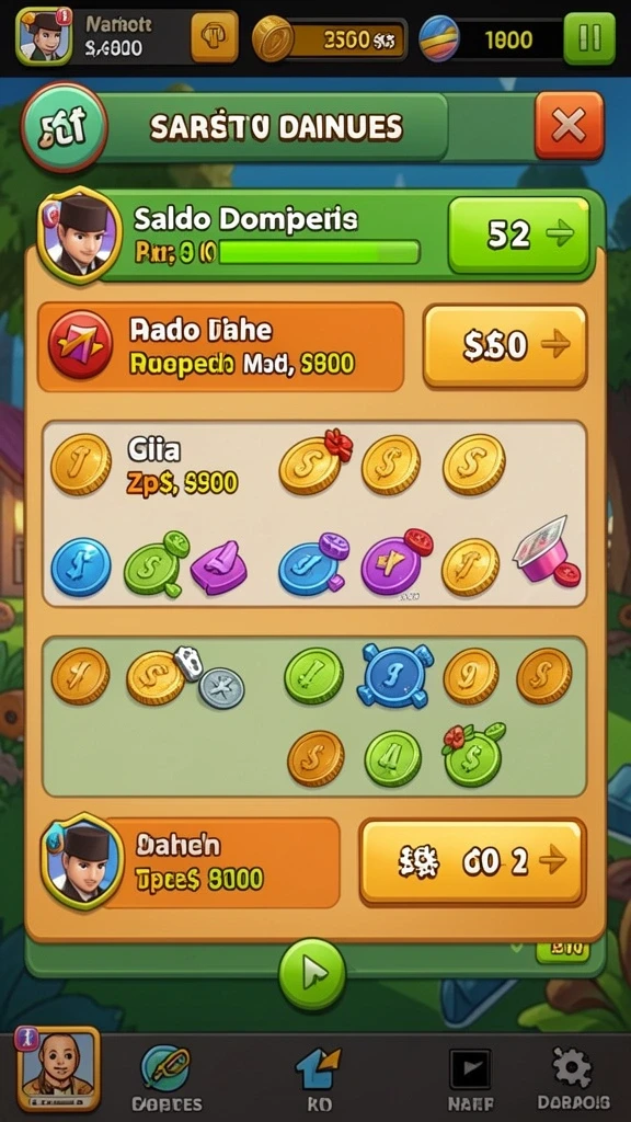 Tangkapan layar dari gameplay yang mendebarkan.