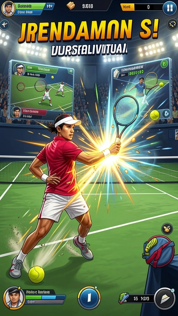 Visual grafis yang menawan di setiap level.