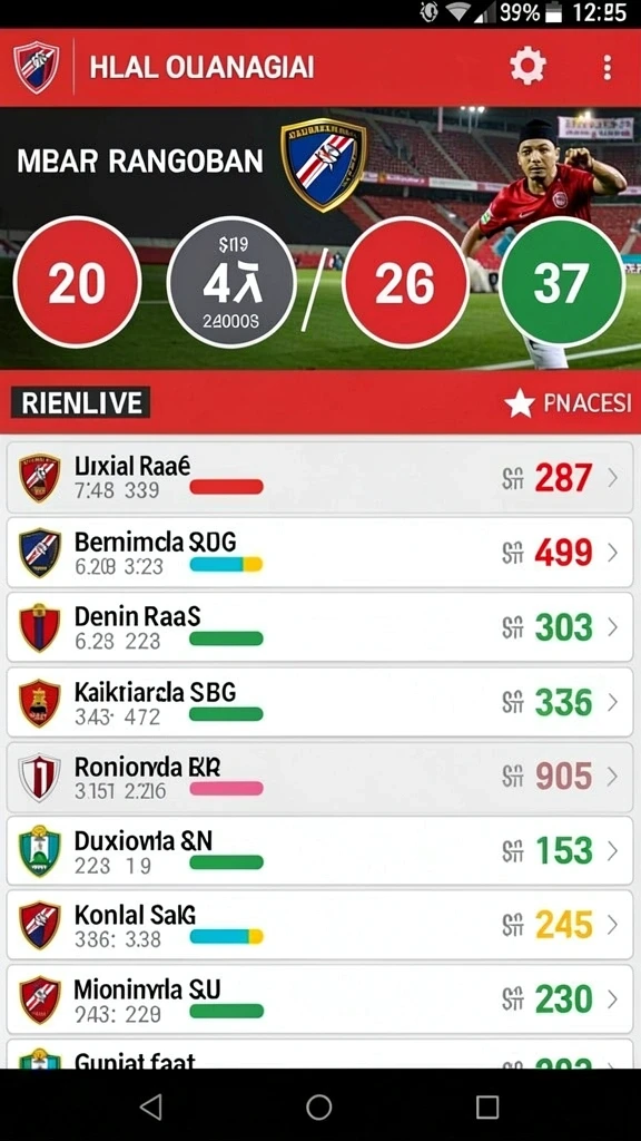 Tampilan menarik dari mesin slot yang tersedia.